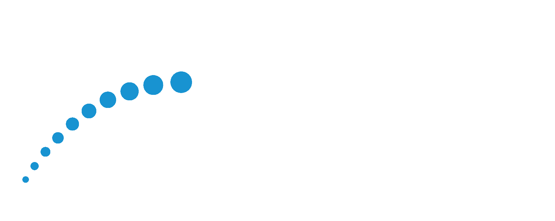 Hogan Spine and Rehab white logo with transparent background